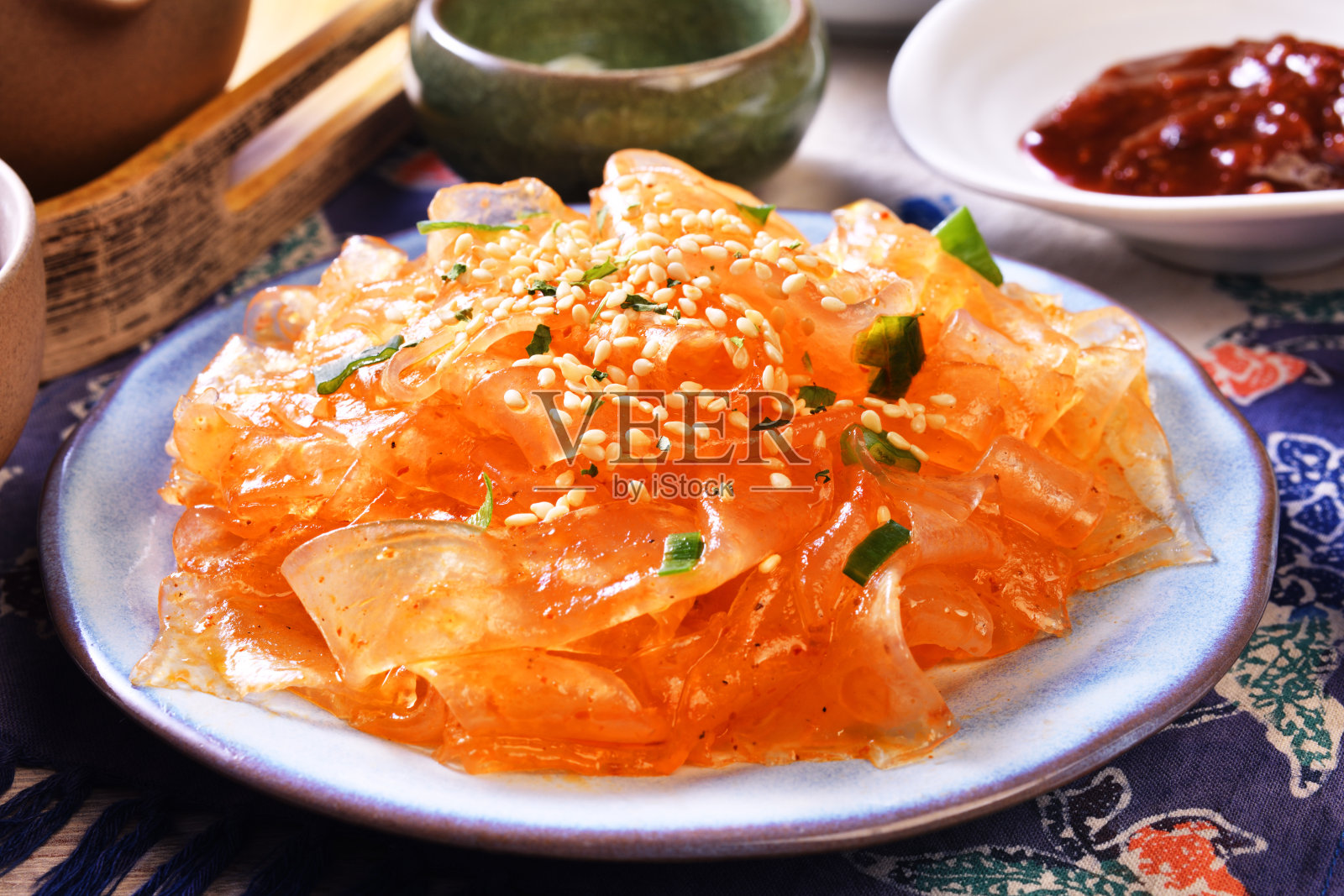 中國傳統美食--辣涼皮